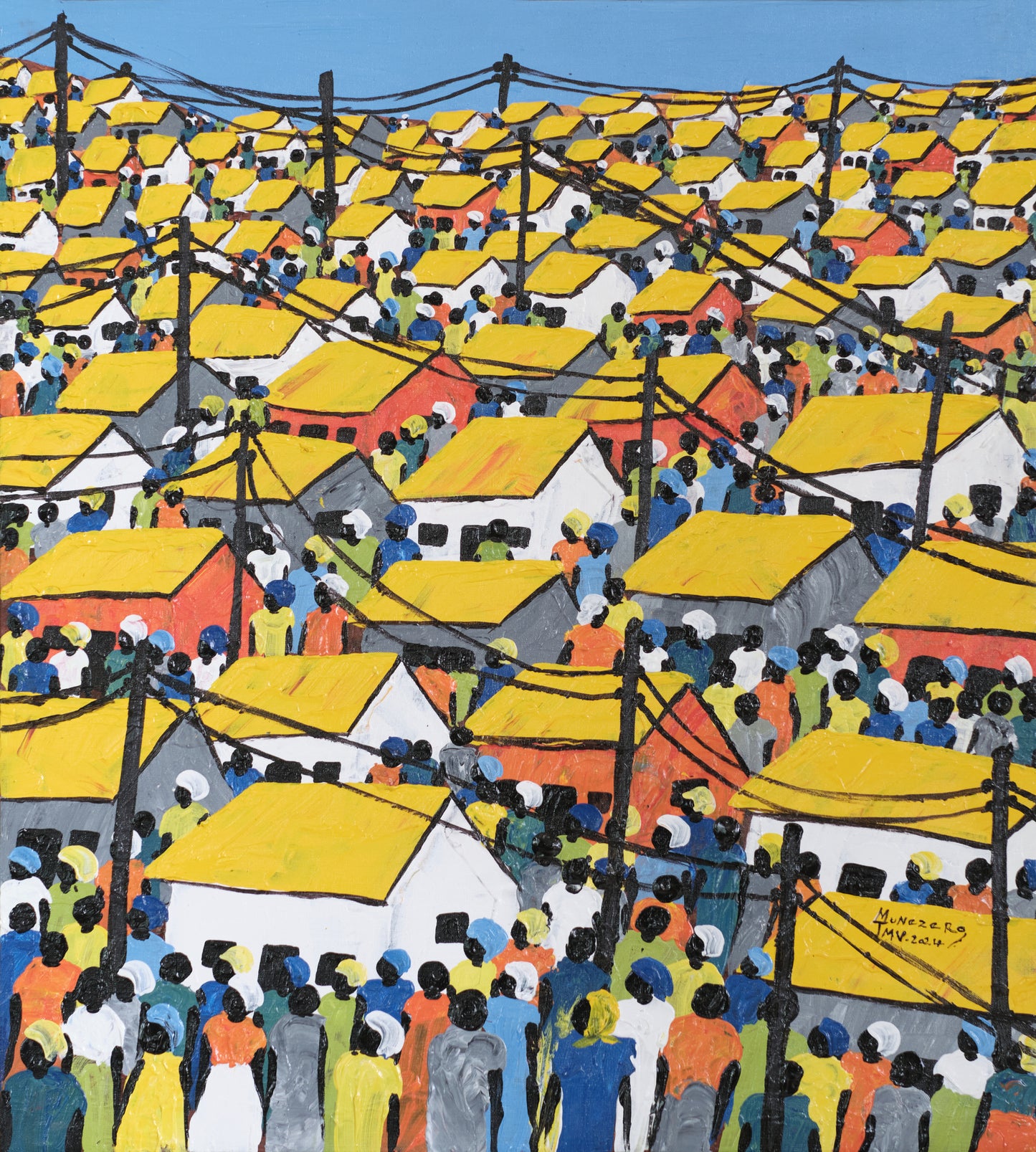 The Yellow Houses Area