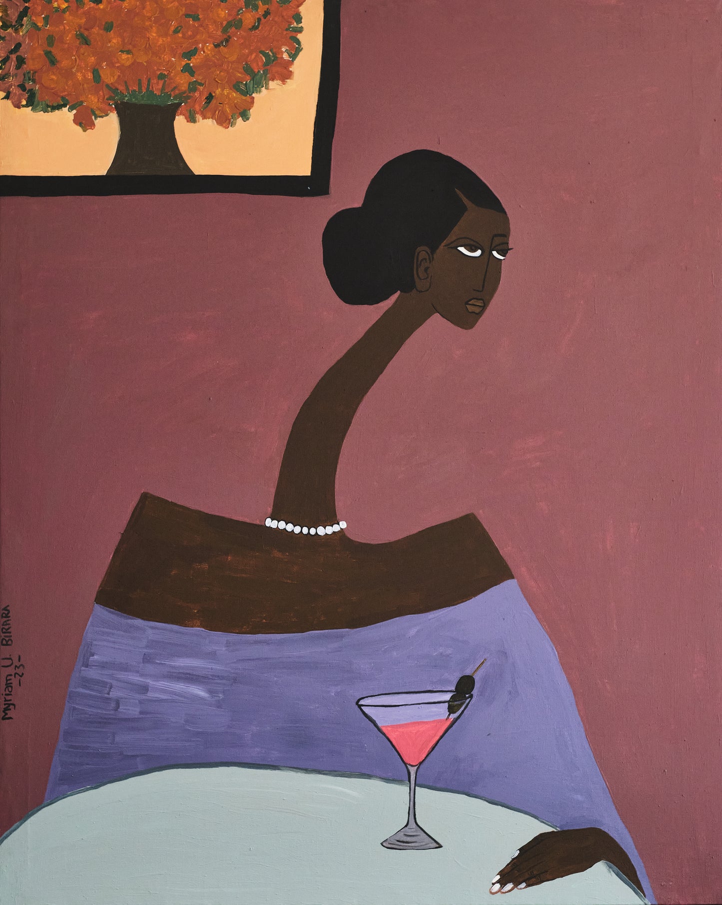 The Lady with Martini