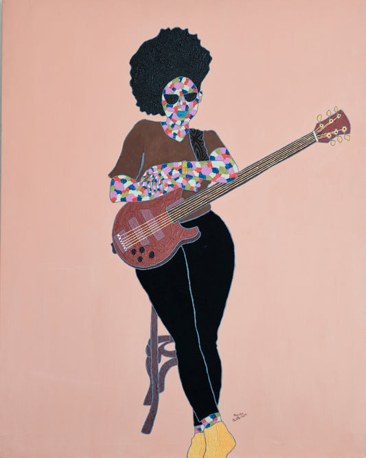 Proud Of (Woman With Bass Guitar)