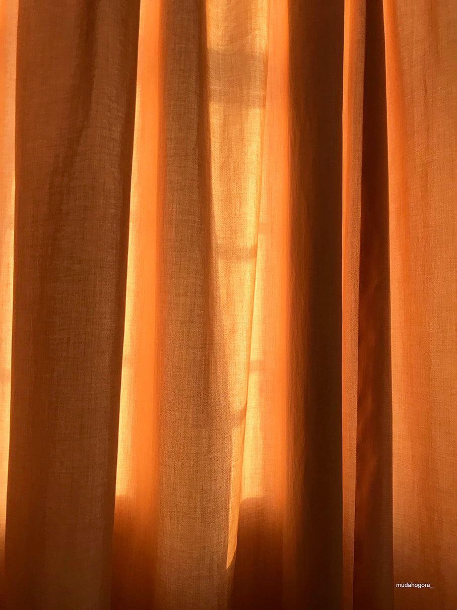 Orange Curtain - KomezArt