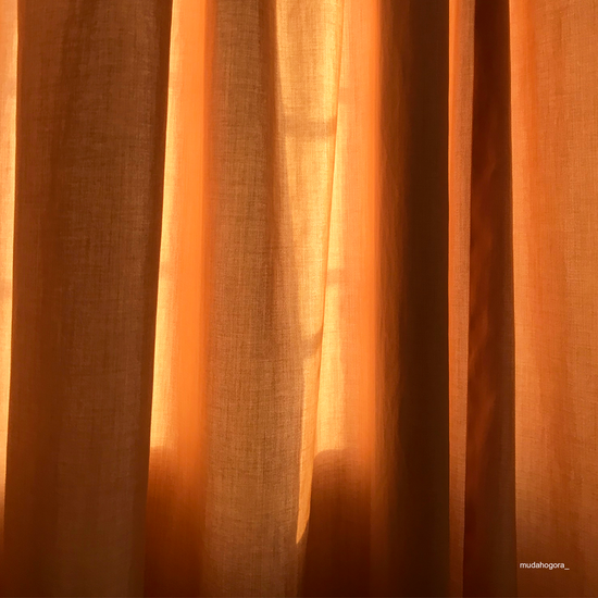Orange Curtain - KomezArt